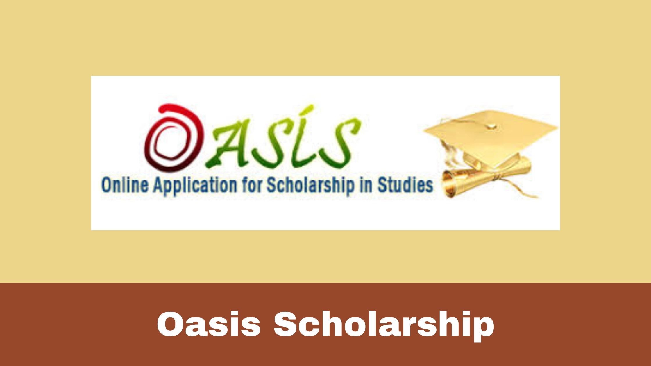 oasis scholarship